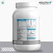 5 - HealthXP 100% Whey Protein,  2.2 lb  Cafe Mocha 