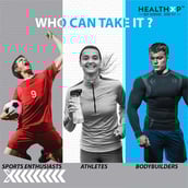 8 - HealthXP 100% Whey Protein,  2.2 lb  Chocolate Truffle 