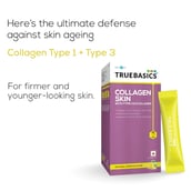5 - TrueBasics Collagen Skin,  30 Piece(s)/Pack  Natural Lemon 