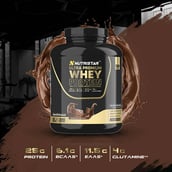 2 - Nutristar Ultra Premium Whey Protein,  4 lb  Chocolate Malt 