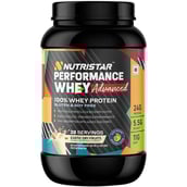1 - Nutristar Performance Whey Advanced 100% Whey Protein,  2.2 lb  Exotic Dry Fruits 