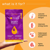 3 - Nyumi Iron+,  30 gummies 