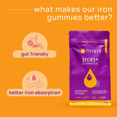 8 - Nyumi Iron+,  30 gummies 