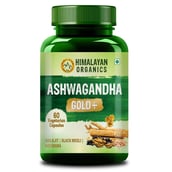 1 - Himalayan Organics Ashwagandha Gold+, 60 veggie capsule(s)