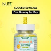 5 - INLIFE Vitamin D, 30 gummies Lemon