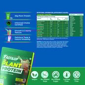 7 - Fast & Up Plant Protein Isolate,  2.97 lb  Caramel Coffee 