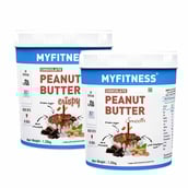 1 - Myfitness Chocolate Peanut Butter Combo Pack,  1.25 kg  Crispy & Smooth 