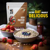 3 - MuscleBlaze High Protein Oats,  1 kg  Unflavoured 