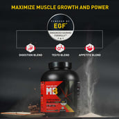 2 - MuscleBlaze Super Gainer Black,  6.6 lb  Double Rich Chocolate 