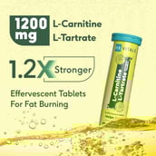 2 - HealthKart HK Vitals L Carnitine 1200 mg Effervescent OP, 15 tablet(s) Lemon