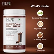 4 - INLIFE Nutritional Meal Shake,  0.5 kg  Chocolate 