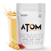 1 - AS-IT-IS Nutrition ATOM Whey Protein with Enzymes,  2.2 lb  Kesar Kulfi 