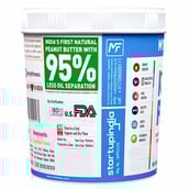 8 - Myfitness Natural Peanut Butter,  1.250 kg  Smooth 