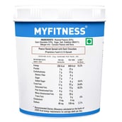 4 - Myfitness Chocolate Peanut Butter,  1.2 kg  Smooth Pack of 2 
