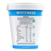 4 - Myfitness Dark Chocolate Peanut Butter,  0.510 kg  Crunchy 