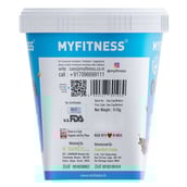 8 - Myfitness Dark Chocolate Peanut Butter, 0.510 kg Smooth