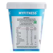 4 - Myfitness Dark Chocolate Peanut Butter,  1 kg  Crunchy 