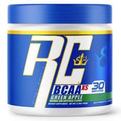 1 - RONNIE COLEMAN BCAA-XS,  0.42 lb  50 Servings  Green Apple 