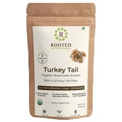 Rooted Active Naturals Turkey Tail Organic Mushroom Extract,  120 g 