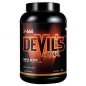 1 - Devil's Roar Mega Blend Whey Protein,  2.2 lb  Choco Caramel 