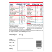 4 - Gritzo SuperMilk Genius for 13+ Yrs Personalized Protein & Nutrition Drink Mix, 400 g Double Chocolate