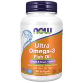 1 - Now Ultra Omega-3,  90 softgels 