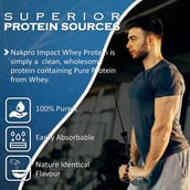 7 - Nakpro Impact Whey Protein,  2.2 lb  Cookies & Cream 