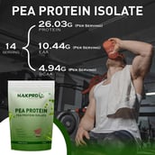 4 - Nakpro Pea Protein Isolate, 1.1 lb Chocolate
