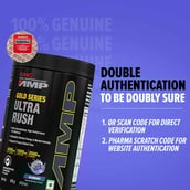 7 - GNC AMP Gold Series Ultra Rush Powder,  0.99 lb  Blueberry 