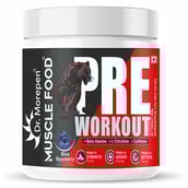 1 - Dr. Morepen Muscle Food Pre Workout,  0.55 lb  Blue Raspberry 