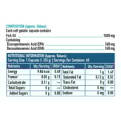 1 - HealthKart Advanced Omega-3 with 360mg EPA & 240mg DHA,  60 capsules 