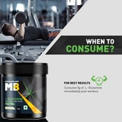 4 - MuscleBlaze L-Glutamine OP,  0.22 lb  Unflavoured 