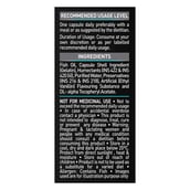 6 - MuscleBlaze Fish Oil (1000 mg) India's Only Labdoor USA Certified for Purity & Accuracy,  30 capsules 