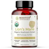 1 - Rooted Active Naturals Lion's Mane Organic Mushroom Extract,  90 veggie capsule(s) 