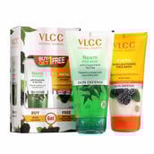 3 - VLCC Neem Face Wash + Anti Tan Skin Lightening Face Wash,  150 ml  Skin Defense 