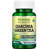 1 - Morpheme Remedies Garcinia-Green Tea (500 mg), 60 veggie capsule(s) Unflavoured