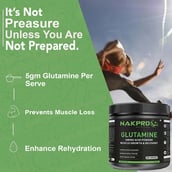 8 - Nakpro Glutamine, 0.55 lb Unflavoured
