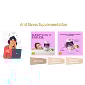 3 - NeuroNutrition Brain Health Kit,  Sleeptonin-P, Vitamin B12, Vitamin B1 60 Tablets Each Combo  3 Piece(s)/Pack 