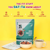 7 - MuscleBlaze High Protein Oats,  1 kg  Fruit & Super Seeds