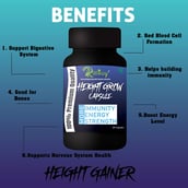 5 - Riffway Height Grow (Pack of 2),  60 capsules 