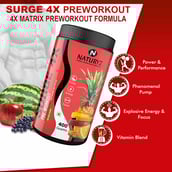 4 - Naturyz Surge 4X Pre-Workout,  0.88 lb  Mix Fruit Fusion 