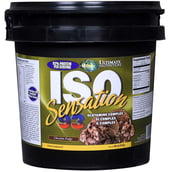 1 - Ultimate Nutrition ISO Sensation, 5 lb Chocolate Fudge