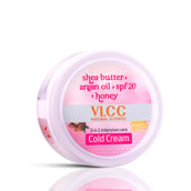 1 - VLCC 3 In 1 Intensive Care Cold Cream, 200 g Shea Butter + Argan Oil + SPF 20 + Honey