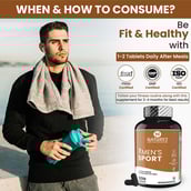 7 - Naturyz Men's Sport Daily Multivitamin, 50 tablet(s) Unflavoured