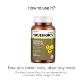 5 - TrueBasics Fish Oil with 1250mg Omega-3 560mg EPA 400mg DHA OP,  30 capsules 