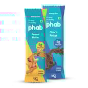 1 - Phab Energy Bar,  6 bar(s)  Choco Fudge & Peanut Butter 