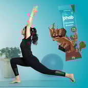 4 - Phab Protein Bar,  6 bar(s)  Chocolate Brownie (21g Protein) 
