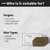 4 - Ethiglo Skin Whitening Soap,  75 g  Deep Cleansing 