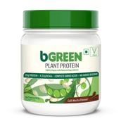 3 - bGREEN Plant Protein by HealthKart,  1.1 lb  Cafe Mocha 