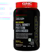 2 - GNC Amp Gold Series 100% Whey Protein Advanced,  2 lb  Double Rich Chocolate 